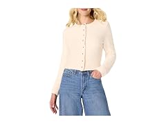 AE Womens Faux Mohair Cardigan