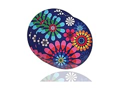 French Bull Plates - 4 Piece Set - 11 inch Festival