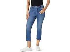 Amazon Essentials Women's Mid-Rise Capri Jean