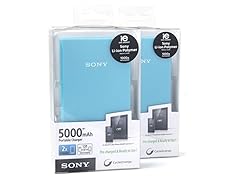 SONY 5,000 mAh Power Bank - 2 Pk