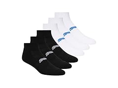PUMA Men's 12-Pairs Quarter Crew Socks