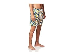 Kanu Men's Navy/Orange Trunk (XL) 