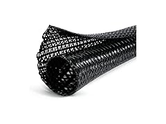 CableGeeker PET Cable Sleeve, Black