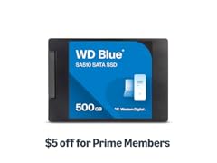 Western Digital 500GB  Blue SA510 SATA Internal SSD (Open Box)