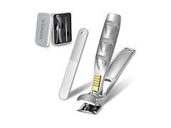 SHINLEA Nail Clippers for Seniors Thick Toenails, 