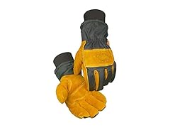 Caiman 1352-4 Cowhide Leather Palm Winter Gloves