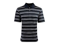 Men's Puremotion Textured Stripe Polo