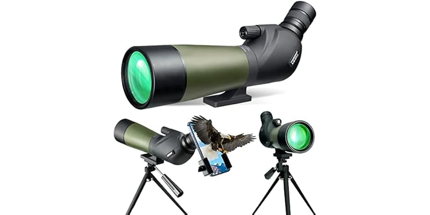 Full Set Scope Gosky 20-60x85 Spotting Scope with Full Size Tripod