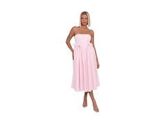 Petal & Pup Midi Dress, Pink (M)