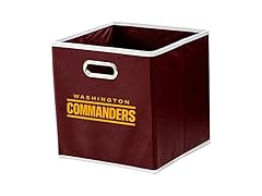 WASHINGTON COMMANDERS Storage Bin 11x11