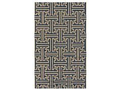 Rain Teal/Mocha Outdoor Rug-7 Sizes