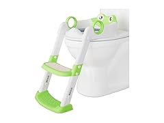 Potty Training Seats, Toddler Toilet Seat with Step Stool Ladder