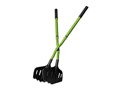 Earthwise 50002 Gator Grabber Telescoping Leaf Clean-Up Tool, Green/Black