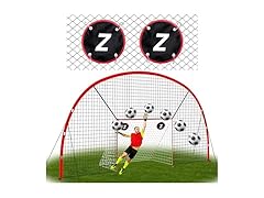 ZEALFEEL 3-in-1 Soccer Backstop Net