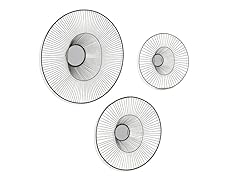 Holly & Martin Whoso Mirrored Wall Sculptures -  3pc Set