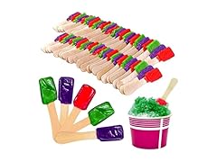 Perfect Stix Snow Cone Candy Spoons, 51 ct
