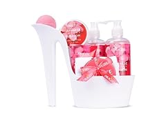 Draizee Luxury Spa Gifts for Women – 8 Pc Cherry Blossom