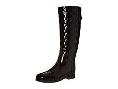 Hunter Gloss Quilt Tall Rain Boot