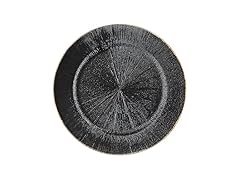 SARO LIFESTYLE Textured Decorative Charger Plates (Set of 4) 