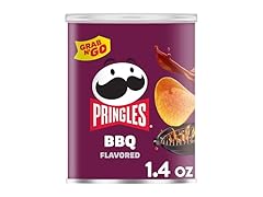 Pringles Potato Crisps Chips, BBQ 1.4 oz Can