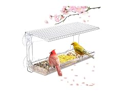 Clear Window Bird Feeder