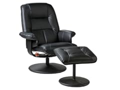 Recliner & Ottoman Comfortlast - Black