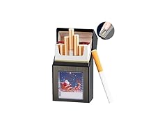 KUGUAN Cigarette Case with USB Lighter