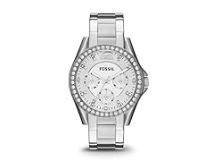 Fossil ES3202P Riley Multifunction Steel Watch