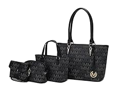 MKF Collection Alexy 4-Piece Tote Set