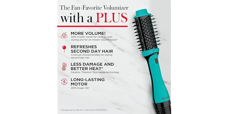 REVLON One Step Volumizer Plus Hair Dryer