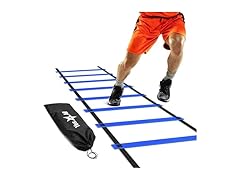 Yes4All Speed Agility Ladder 8 Rungs Blue