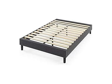 $72.99, Was $114.85, 36% Off! ZINUS Curtis Upholstered Queen Bed Frame dealfomo