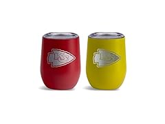 CHIEFS Wine Tumblers 2pk