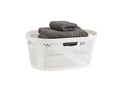 Mind Reader 40L Laundry Basket, Clothes Hamper