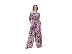 DEE OCLEPPO Women (L) DO Violet Off Jumpsuit