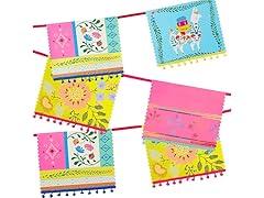 Talking Tables Colorful Mexican Pom Pom Garland