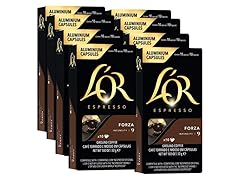 (100ct) L'Or Nespresso Capsules - Forza