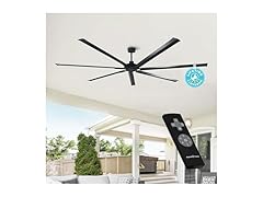 Parrot Uncle 100 Inch Ceiling Fan without Lights