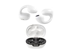 iLive Wireless Open-Ear Clip Earbuds White