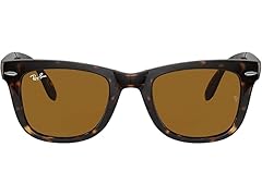 Ray-Ban RB4105 Folding Wayfarer Square Sunglasses