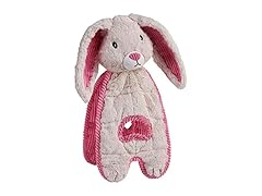 Cuddle Tugs Bunny Plush Squeaky Dog Toy