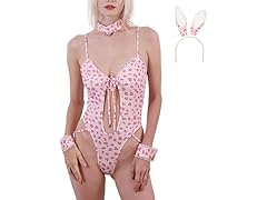 obmedin Women Sexy Lingerie Leopard 