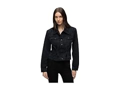 HUDSON Women (M) Cinched Waist Denim Jacket