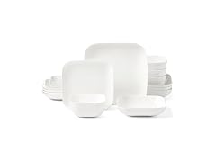 Lenox Dinnerware Set, Studio 1414 Square 16-Piece Set White