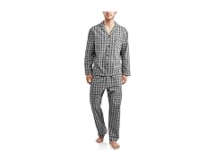 Hanes Pajama Set Plaid (4X)