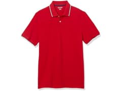 Amazon Essentials Men (XXL) Slim-fit Shirt Red