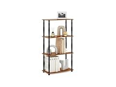 Furinno Turn-N-Tube 4-Tier Rack 
