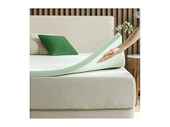 ZINUS 1.5" Green Tea Memory Foam Mattress Topper