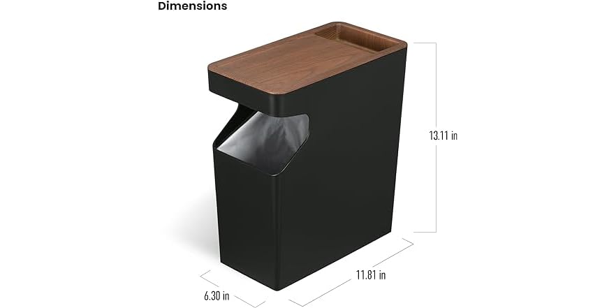 Hanging Kitchen Compost Bin 4 Liter / 1.05 Gallon