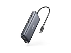 Anker A83800A1 PowerExpand8-in-1 USB-C PD Media Hub Gray (Open Box)